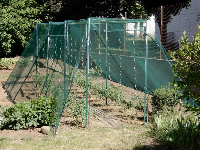 Filet Protection Jardin 4X10m - Filet Cloture pour Légumes Fruits