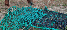 Filet à foin en forme de sac - Mailles au choix - ∅ 5 mm