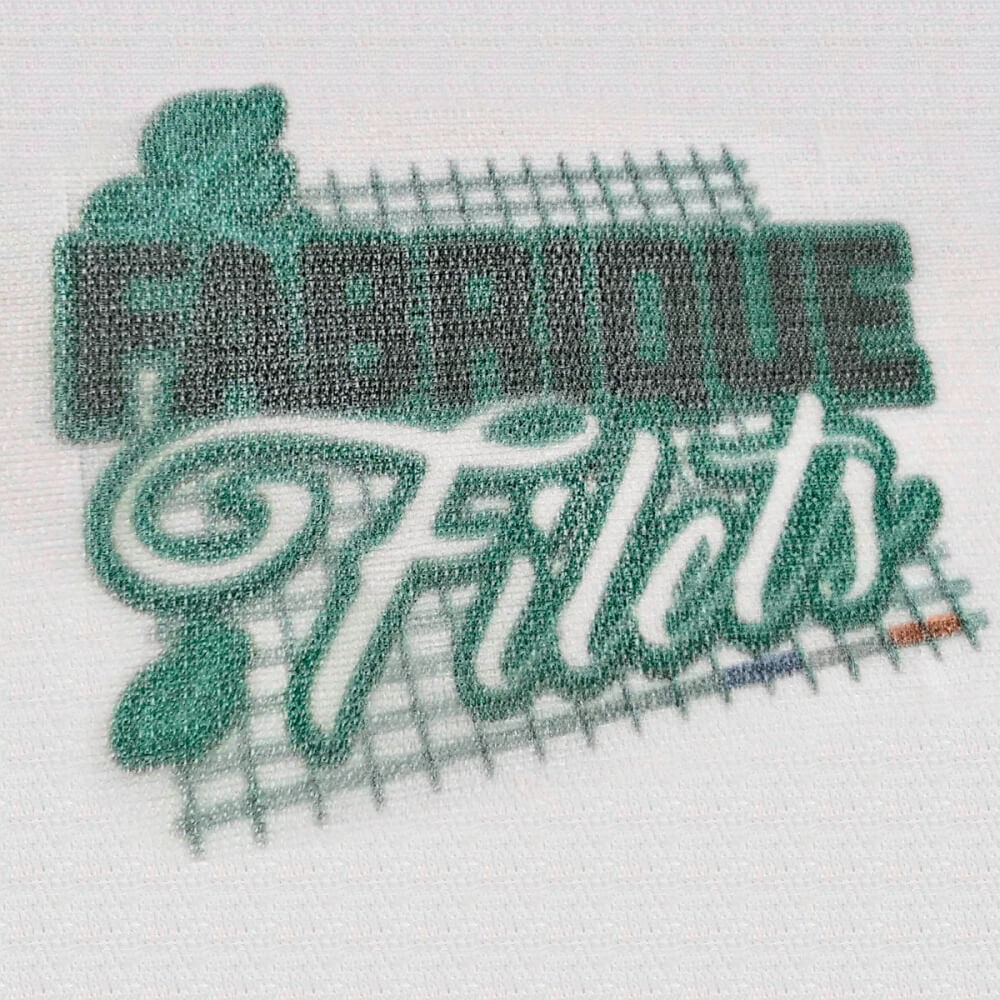 Filet avec impression numérique logo ou fullprint - 150g/m²