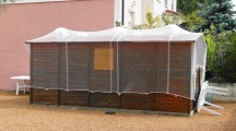 Filet anti-grêle sur-mesure - Mailles 4 x 8 mm - 40 g/m²