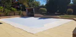 Filet anti-feuilles et salissures sur mesure - Mailles 1 x 1 mm - 110 g/m²