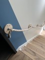 Embout simple pour corde ø 28 à 38 mm - Laiton, chromé ou inox