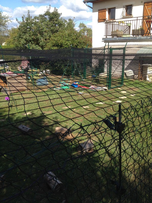 Filet de volière - Mailles 50 x 50 mm - ∅ 1,8 mm DESTOCK envoyé par un client