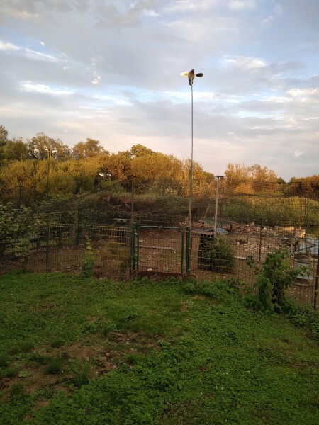 Filet de volière pour toiture parc à sauvagine