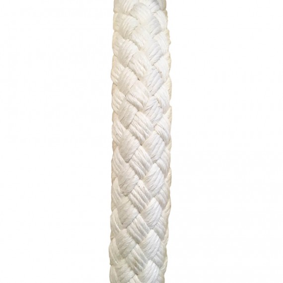 Corde de rampe en coton blanc