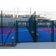 Kit de clôture de terrain de tennis