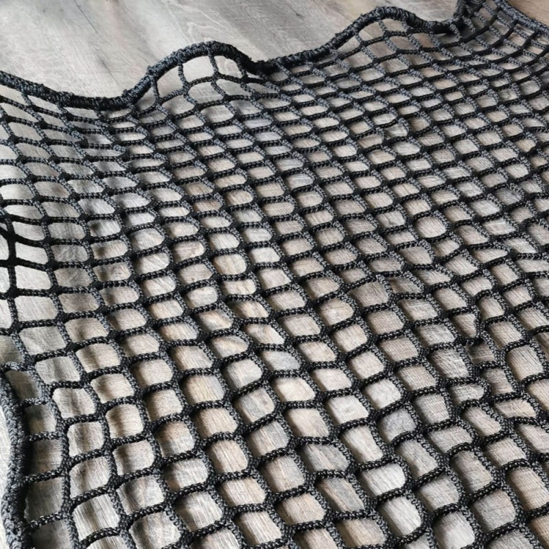 Filet de sécurité anti-chute EN 1263-1 ignifugé M1 - Mailles 100 mm - ∅ ...