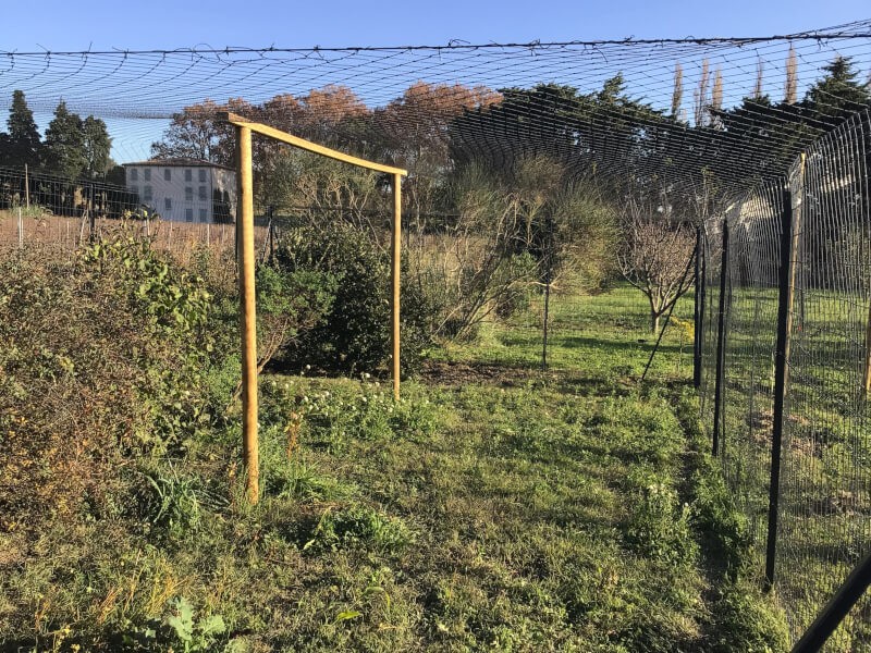 Filet de volière mailles losanges 60 x 60 mm - La Fabrique à Filets