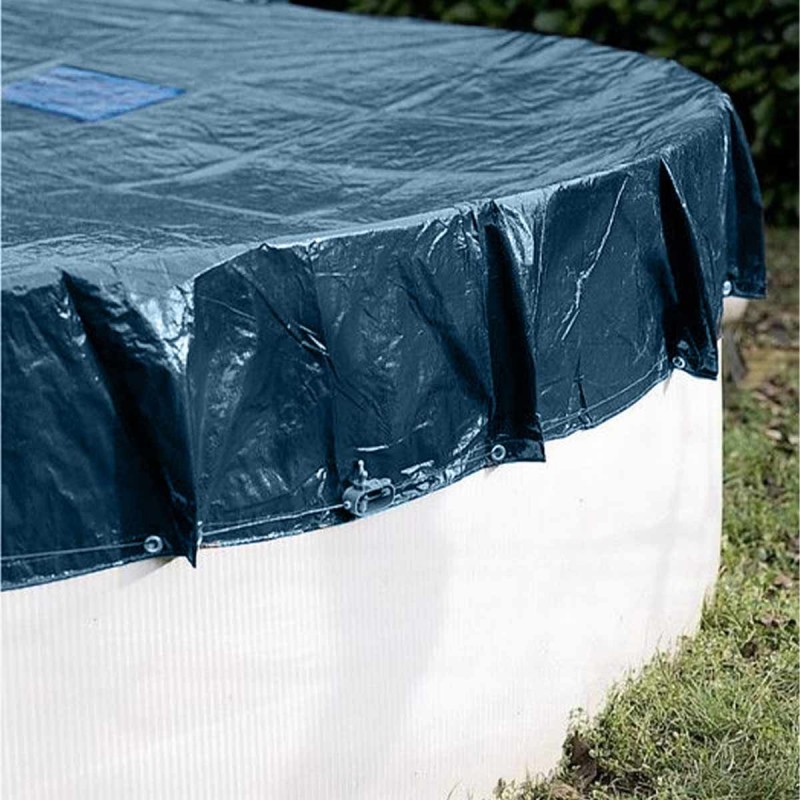 Bâche de protection 240g/m² pour piscine rectangulaire