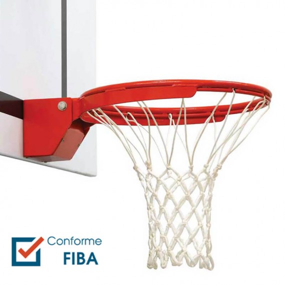 Panier de Basket-ball avec Filet de Rechange 46CM en PE Durable