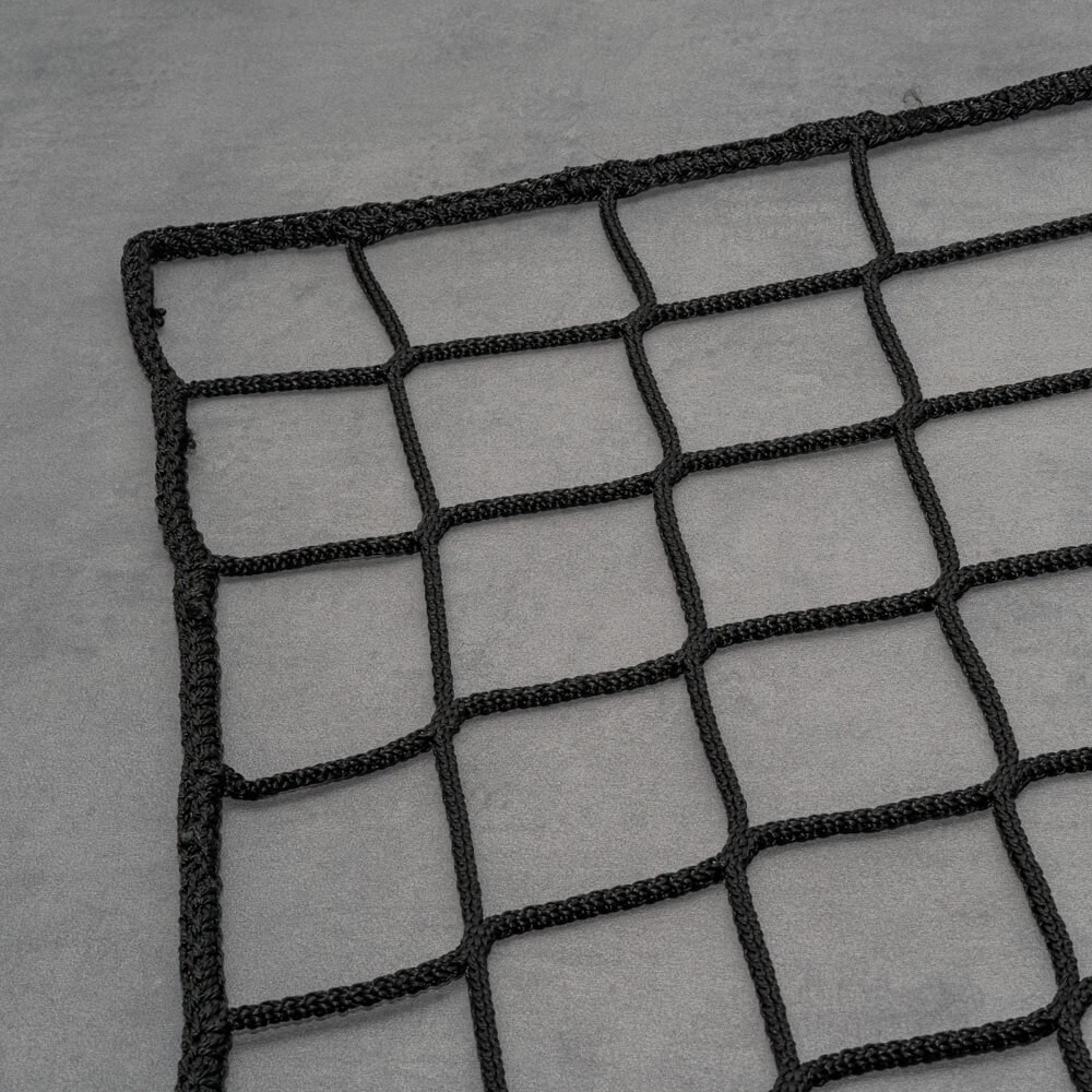 Filet de sécurité anti-chute EN 1263-1 ignifugé M1 sans noeuds