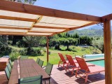 Filet de couverture de pergola - Ombrage important (± 95%) - plusieurs coloris - perméable