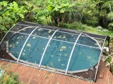 Filet anti-feuilles et salissures sur mesure - Mailles 1 x 1 mm - 110 g/m²