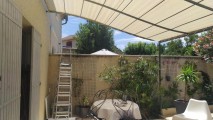 Filet de couverture de pergola - Ombrage important (± 95%) - plusieurs coloris - perméable