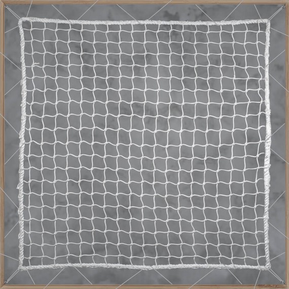 Filet de protection garde-corps 50 x 50 mm EN 1263-1 sur-mesure