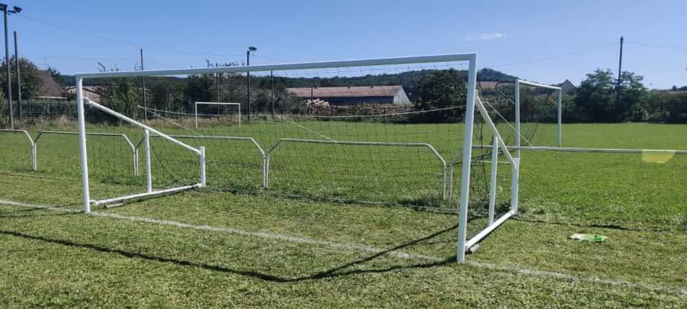 Filet pour but de foot à 7 rabattable