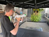 Filet de paintball très résistant  - Mailles 5,5 mm - Faible occultation et prise au vent