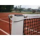 Poteaux de tennis sur platine - Vendu par paire - 80 x 80 mm