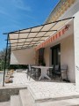 Filet de couverture de pergola - Ombrage important (± 95%) - plusieurs coloris - perméable