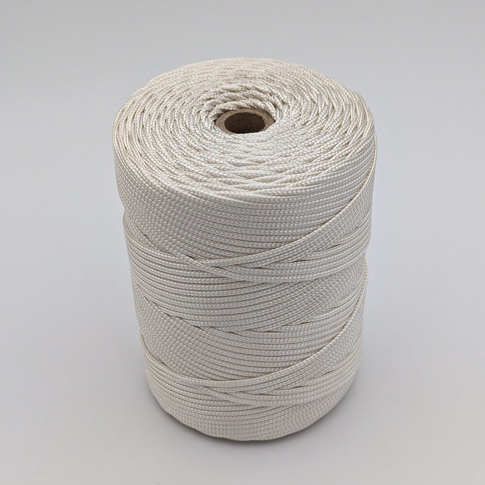 Rota Marine Bobine De Ficelle Cirée Polyester 1,2 Mm X 30 M - Idéale Pour Fouetter Les Extrémités De Cordes