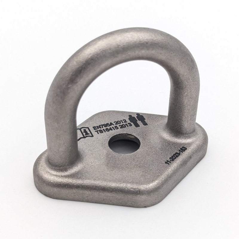 Support D'ancrage D'escalade 25 KN - Acier Inoxydable 304, Pour Boulon M10 (10 Mm) - 2 Pièces, Pour Hamac, Secours