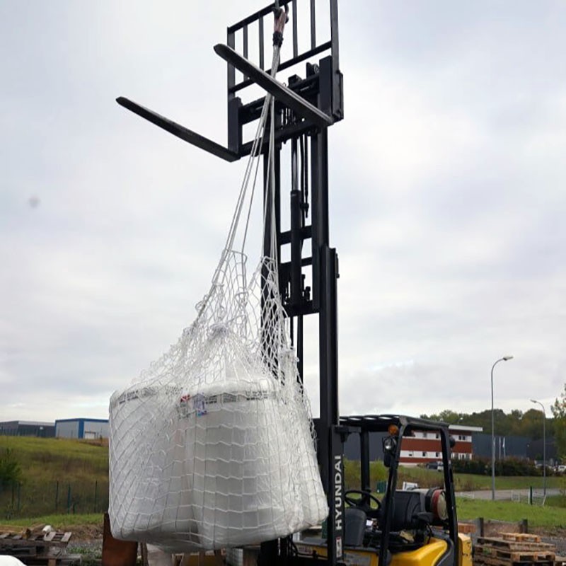 Filet de levage 400 kg - Mailles 100 mm - ∅ 5 mm