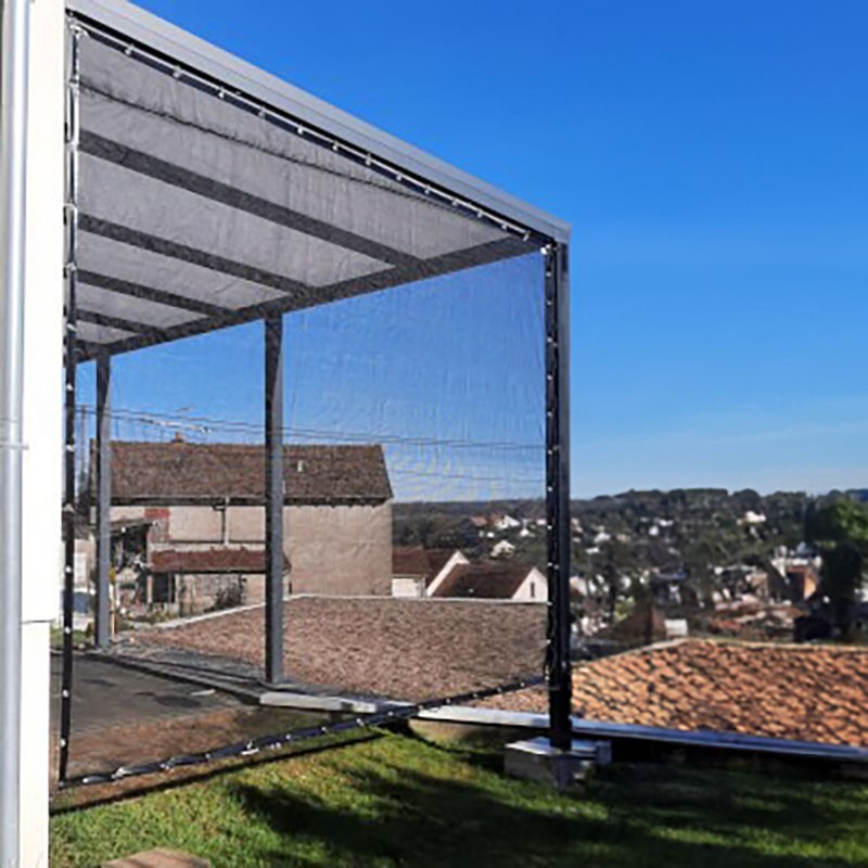 Filet brise vent - filtration 50% - vert, noir ou blanc