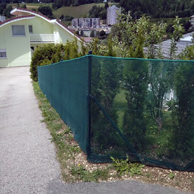 Filet brise vent - filtration 50% - vert, noir ou blanc