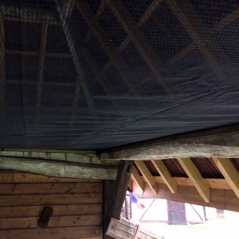 Rouleau de filet brise-vent - Filtration moyenne