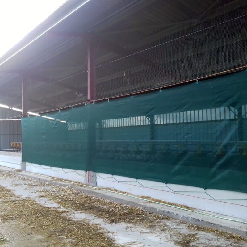Filet brise vent - filtration 90% - vert ou noir