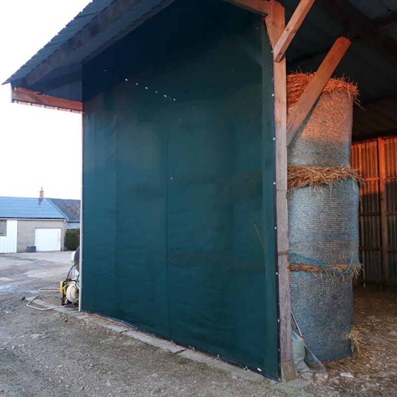 Filet brise vent - filtration 90% - vert ou noir