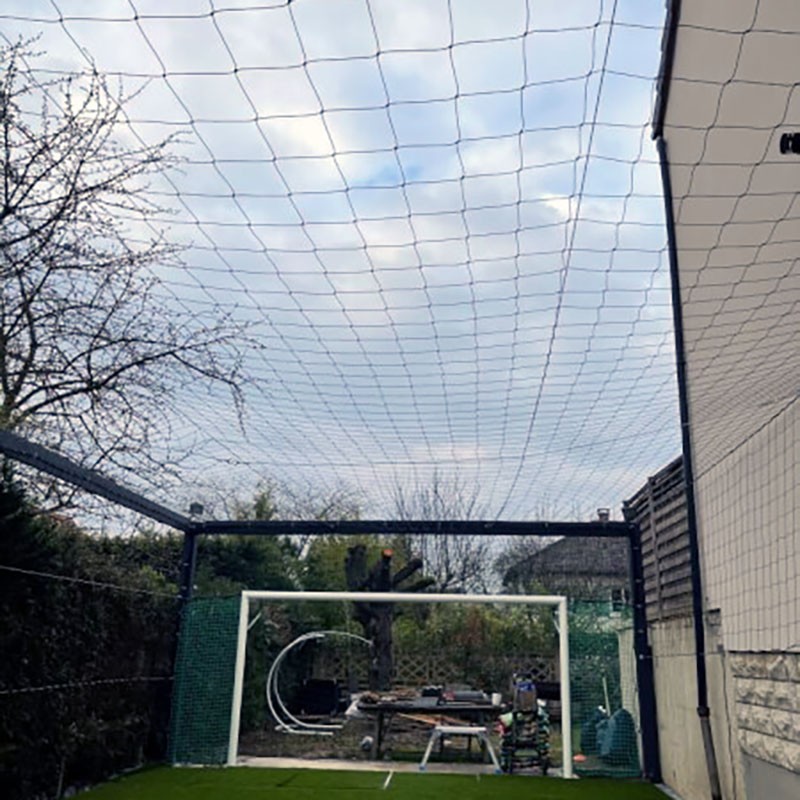Filet latéral standard pour soccer park - Mailles 100 mm - ∅ 3,5 mm
