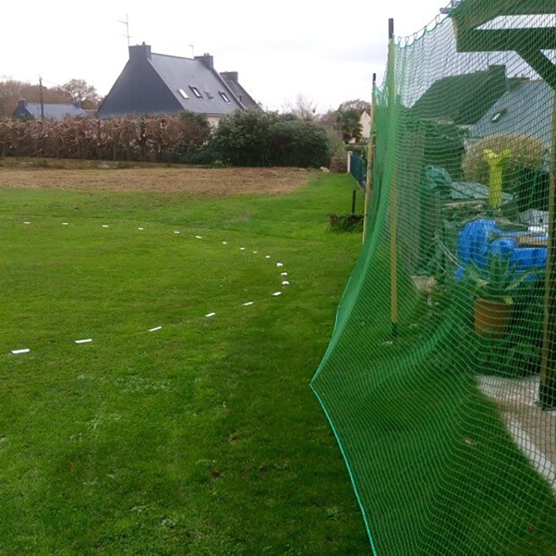 Filet de clôture pour parcours de Golf - mailles 25 x 25 mm