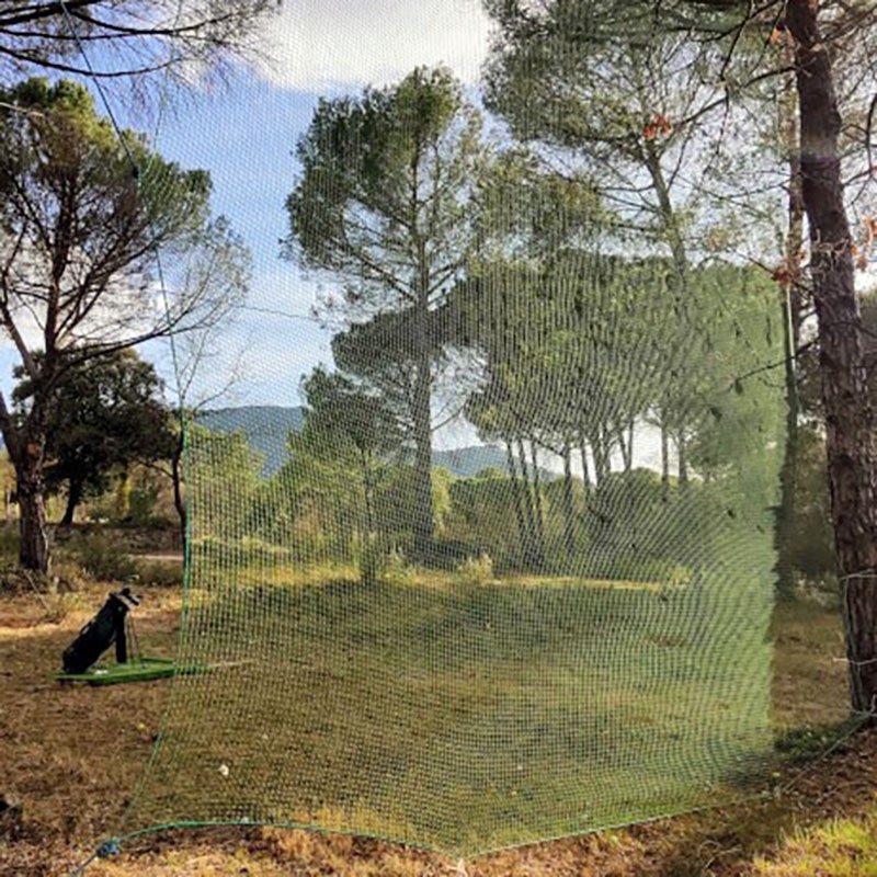 Filet de clôture pour parcours de Golf - mailles 25 x 25 mm