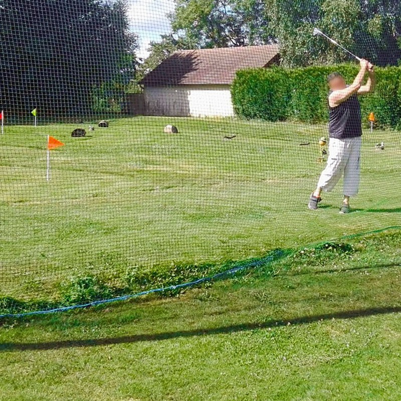 Filet de clôture pour parcours de Golf - mailles 25 x 25 mm