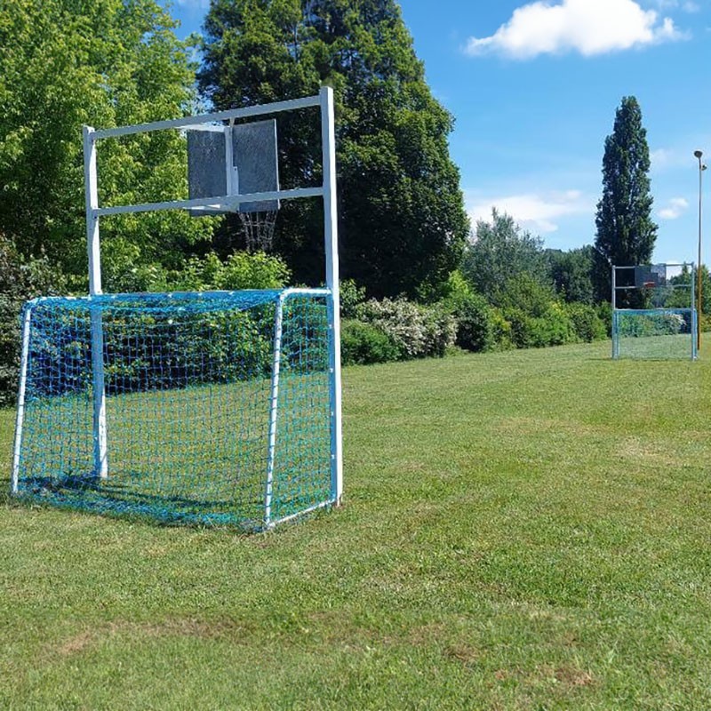 Filet de handball compétition extérieur - Mailles 100 mm