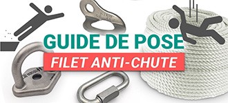 guide de pose d'un filet anti-chute