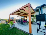 Bâche PVC imperméable pour pergola - Couleur au choix - 640g/m² - imperméable