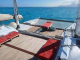 Filet de catamaran sur mesure - Mailles 30 mm - ∅ 5 mm