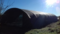 Rouleau filet d'ombrage pour serre agricole - Longueur 100 m - Monofils - Ombrage élevé (± 70%)