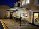 Filet de couverture de pergola - Ombrage important (± 95%) - plusieurs coloris - perméable