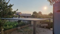 Filet de couverture de pergola - Ombrage important (± 95%) - plusieurs coloris - perméable
