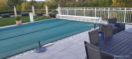 Filet anti-feuilles et salissures sur mesure - Mailles 1 x 1 mm - 110 g/m²