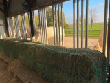 Filet à foin pour mangeoire à chevaux robuste - sur mesure - Mailles 60 mm - ∅ 5 mm