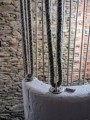 Pontet sur platine inox - ∅ jusqu'à 13 mm - Visserie en option