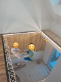 Filet d'habitation sans noeuds - Mailles 30 mm - ∅ 5 mm - intérieur