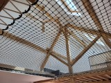 Filet mezzanine normé EN 1263-1 - Mailles 50 mm - ∅ 4,75 mm - intérieur et extérieur