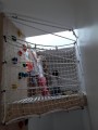 Filet mezzanine normé EN 1263-1 - Mailles 50 mm - ∅ 4,75 mm - intérieur et extérieur