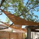 Voile d’ombrage en coco à suspendre triangulaire