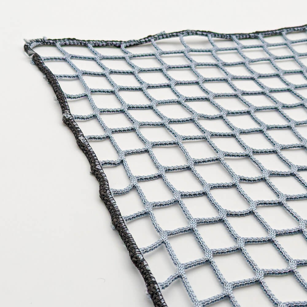 Filet de protection gris / blanc / noir - Mailles 30 mm